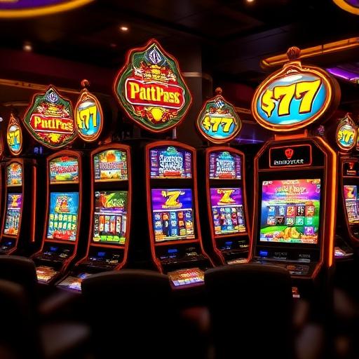 Crown slot machine floor