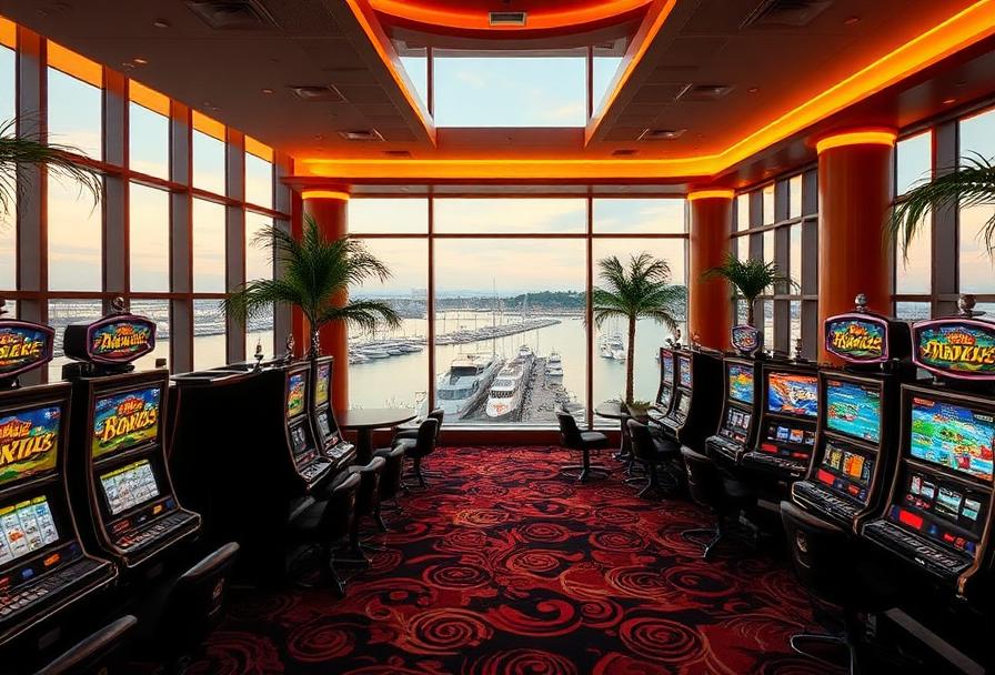 SkyCity VIP Lounge Darwin main gaming floor